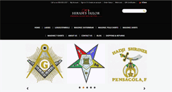 Desktop Screenshot of hiramstailor.com